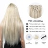 SoBeauty Clip in Hair Extensions Real Human Hair, Remy Hair