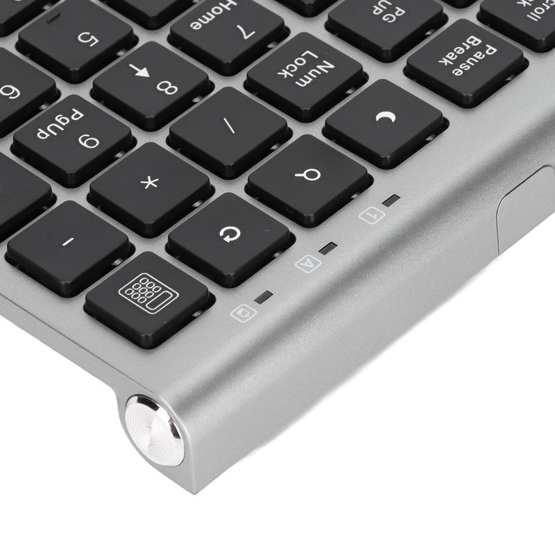 2.4G Wireless Keyboard and Mouse 108 Key Full Size Keyboard