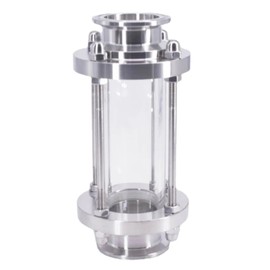 1.5" 2" 2.5" 3" 4" Tri Clamp 19/25/32/38/45/51-108mm Pipe Sanitary Flow Sight Glass SUS304 316 Stainless Steel Water Flow Sensor (Color : 76mm K91mm, Size : SUS304)