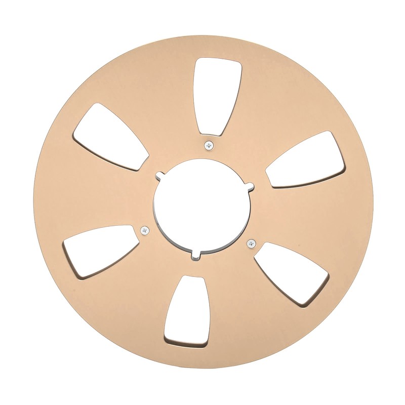 1/4 10.5 Inch Empty Takeup Reel 6 Hole Aluminum Alloy
