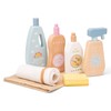 New Classic Toys 18370 Wooden Cleaning Detergents Set, Medium