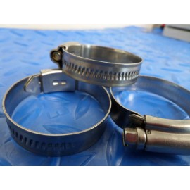 ABA Stainless Steel 316 Hose Clamps #20 (32-44mm)   Set of 4
