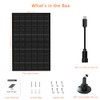 Zivif 7W Solar Charger for Security Cameras - IP65 Waterproof