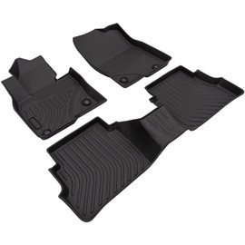 Mifeier Floor Mats Compatible with Mazda CX-5 17-24 All-Weather Floor Liners Rubber 2 Front 1 Rear Black