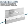 Ptazucv 4-Pack M 6053 Shower Door Accessories,Door Top Bracket Roller