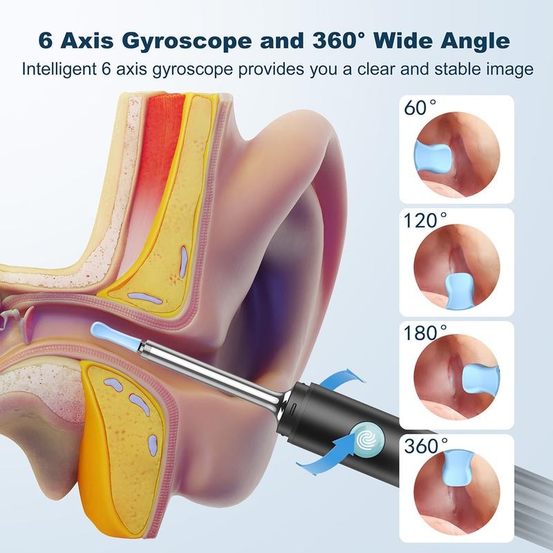 Medcursor Ear Wax Removal, Ear Wax Removal Tool Camera with