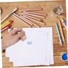 LIFKOME 16pcs Creative Wooden Seal Set DIY Craft Tool for