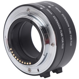 10Mm 16Mm Lens Mount Adapter, Auto Focus Macro Extension Tube, Aluminum Alloy Macro Lens Tube Extension for X Mount Camera