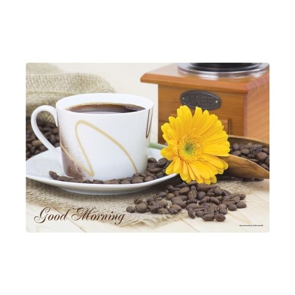 Good Morning Coffee Paper Placemats 50 Per Pack
