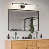 KAISITE Bathroom Vanity Light Over Mirror - 30 Inch Black