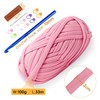 T Shirt Yarn for Crocheting 100gx4 Chunky Crochet Yarn Elastic