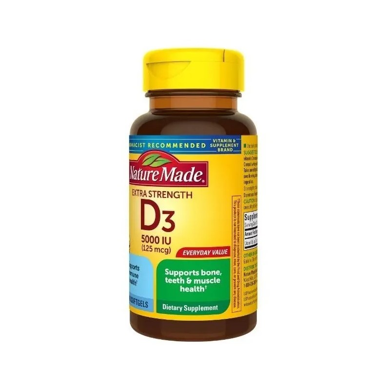 Vitamina Corazon Huesos Salud 000iu 100 Capsulas D49