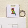 'Cute Parrot' Keyring Tape Measure/Spirit Level Tool (KM00041995)