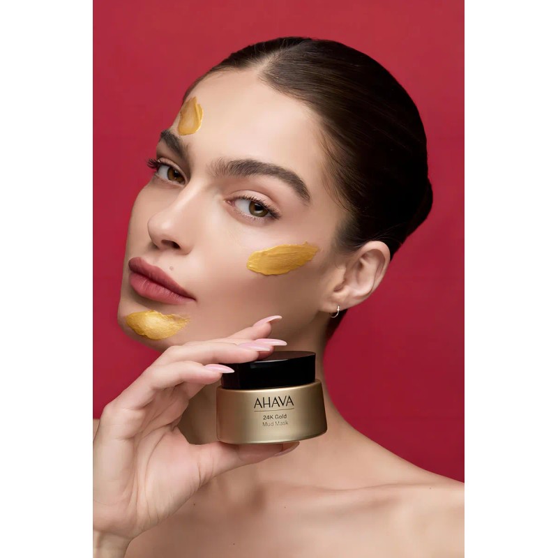 Mascarilla De Barro Mineral De Oro 24k Ahava - Mascarilla