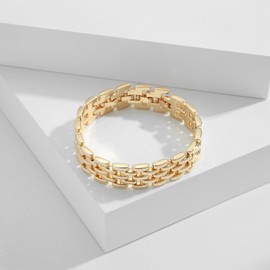 LILIE&WHITE Gold Bangle for Women - Elegant Non-Staining Hypoallergenic Bangle - Gift for Birthdays, Anniversaries and Special Occasions