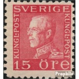 Sweden 179II W B unmounted mint/never hinged ** MNH 1921 Leo, Horn, Gustav (Stamps for collectors)