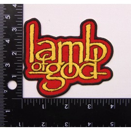 Unbranded Lamb Of God Patch | American Groove Thrash Death Metal Music Band Logo RY