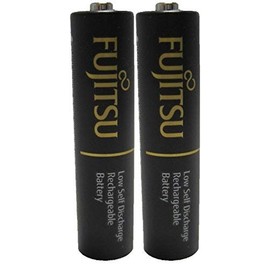 2 Fujitsu AAA Ready-to-use HR4UTHC 950mAh (Min. 900mAh) rechargeable battery NiMH 1.2V Made in Japan