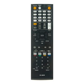 RC-882M sub RC-880M Replaced Remote Commander fit for Onkyo TX-NR838 TX-NR737 TX-NR838B TX-NR636 TX-NR838S HT-RC660 7.2-Channel Network A/V Receiver