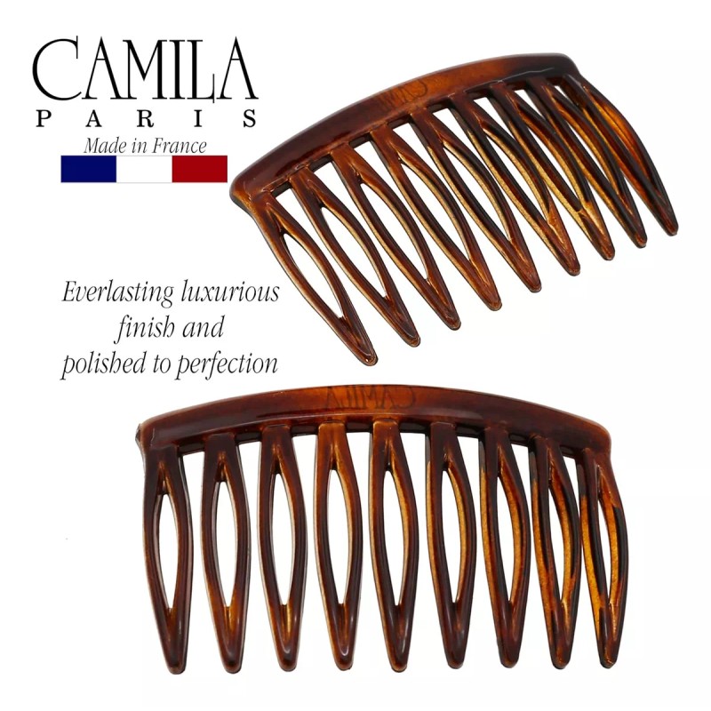 Camila Peineta De Pelo Francesa Camila Paris Cp2949, Talla Tortuga