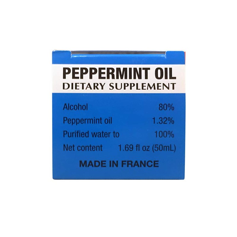Ricqles Peppermint Oil Dietary Supplement (Supports Healthy Digestion, Intestinal Comfort)