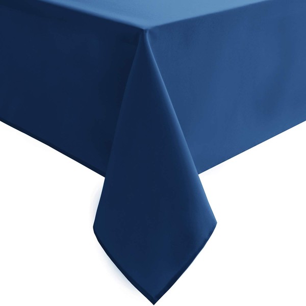 Hiasan Royal Blue Tablecloth for Rectangle Tables - Waterproof and