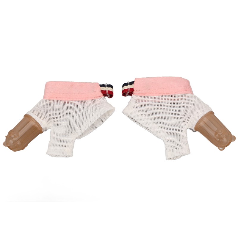 1 Pair Thumb Sucking Stop Glove Soft Adjustable with Buckle