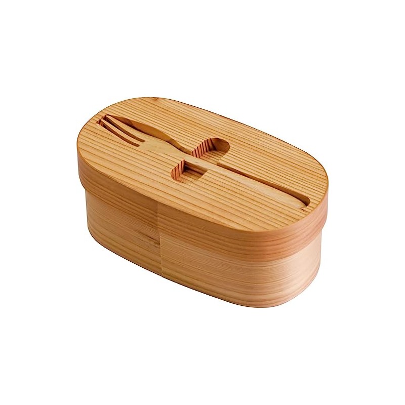 Yamako Wappa Lunch Box with Fork 854493
