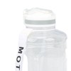 1500ml Large Capacity Sports Water Bottle Portable Scale Marking Poping