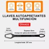 Llave Inglesa Universal Ajustable Doble Boca 15cm+24cm 2 Pzs