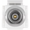 Goobay 79938 Keystone Module SAT/Antenna, Flush Mount, 18.9mm Width