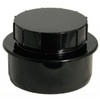 FloPlast Black Screwed Access Cap 110mm