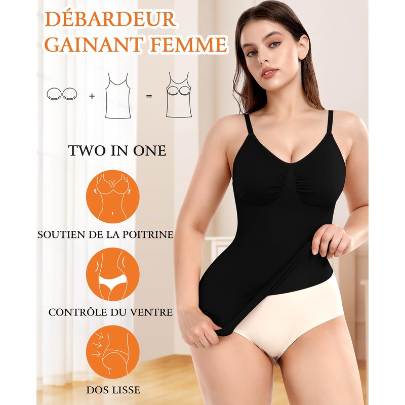 YARRCO Women's Shaping Tops Tank Top Slimming Belt Slimming Belt