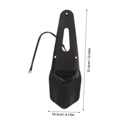 FUNOMOCYA Universal Motorcycle Rear Taillight Led Brake Light Off-road Tail Lamp License Plate Light for Motorbike