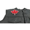 Canada Maple Leaf Patch - 4x4 inch. Embroidered Iron on