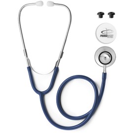 Primacare DS-9290-BL Double Head Lightweight Dual Head Stethoscope, Teaching Instruments for Diagnostics and Screening, 450 g
