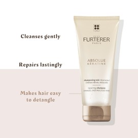 René Furterer - ABSOLUE KERATINE - Repairing Shampoo - Sulfate-Free Shampoo With Plant-Based Keratin - 200ml