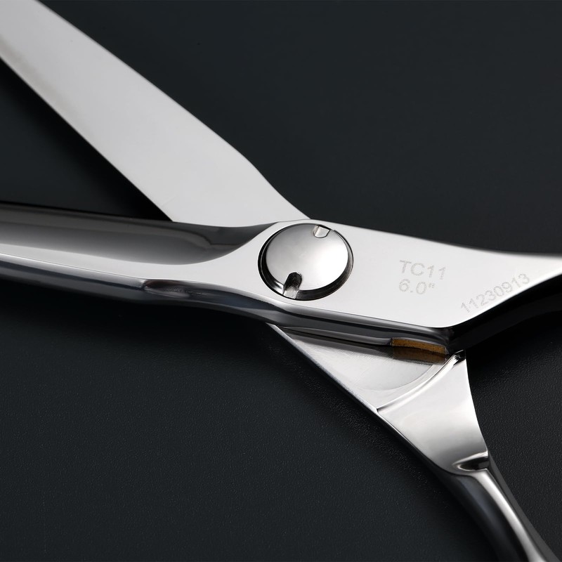 AOLANDUO VG10 Steel Pro Barber and Stylist Hair Cutting Scissors,