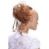 CAISHA Jumbo Scrunchie Braided Updo Wavy Messy Bun Hairpiece Light