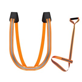 CSTHEN Deer Drag Strap and Harness, Heavy Duty Deer Dragging Rope with Reflective Strip, Soft Handle and Widen Shoulder, Hunting Gear Strap, Gift for Hunters