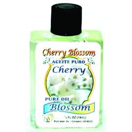 MW 12 PIECES BRYBRADAN CHERRY BLOSSOM PURE OIL FLOR DE CEREZA ACEITE PURO 1/2 FL.OZ. (14.7 ML)