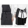 Makoto Nobu 2 Pcs Unisex Adjustable Aprons, Apron with 2