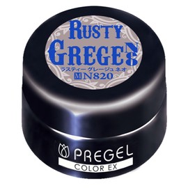 PRE GEL Color EX Rusty Grige neo 820 0.1 oz (3 g) UV/LED Compatible