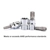 CASOMAN 34 Pieces 3/8-Inch Drive Torx Bit Socket and E-Torx