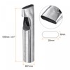 sourcing map Oval Hole Punch 6x25mm Leather Hollow Cutter Oblong