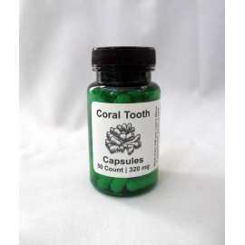 Bodhi Coral Tooth Capsules (H. coralloides) - Bioavailable Fruiting Body Powder - USA - 100 Capsules