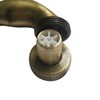 TINTON LIFE Decorative outdoor garden faucet retro brass water hose