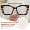 JiSoo Oversized Blue Light Readers for Women - Cool Womens