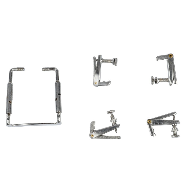 15Pcs Violin Accessory Tailpiece Chin Rest Tuning Peg Fine Tuner