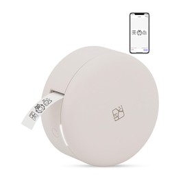 HPRT Label Writer, Smartphone Compatible Printer, Multi-functional Mini Printer, Bluetooth Connection Thermal Label Printer, 0.3 - 0.5 inch (8 - 12 mm) Wide Tape, DIY Printing, No Ink Required,